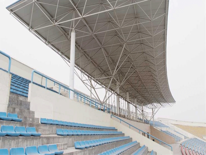 嵊州四小体育馆网架