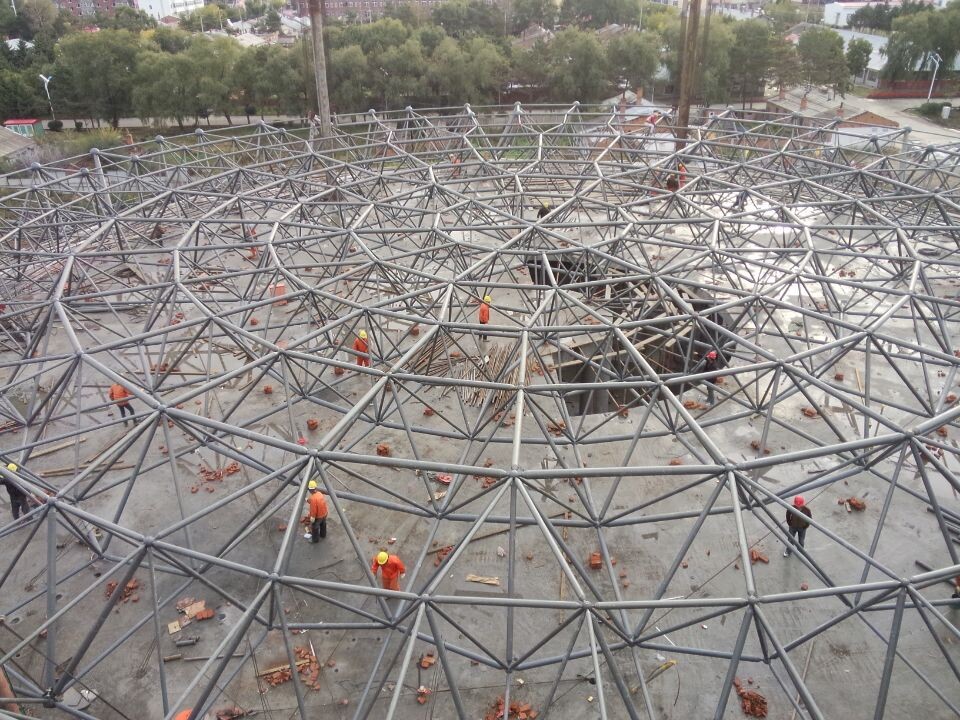 嵊州全民健身中心网架